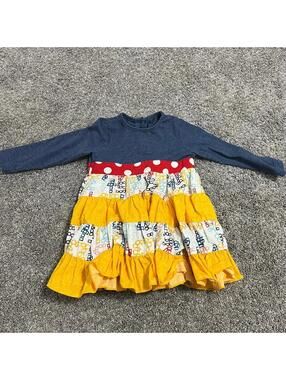 Ricrac & Ruffles Baby Girl School Dress size 24 months